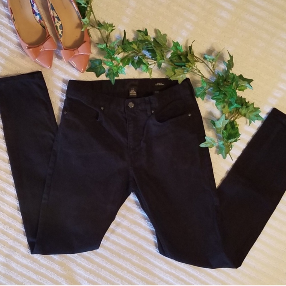 H&M Skinny Fit Black Coupe Moulante Jeans (29)